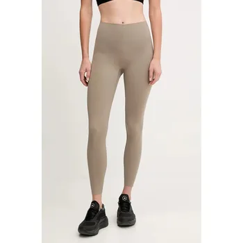 Dámské legíny Legíny Calvin Klein Performance dámské, béžová barva, LVGWF5L660 80X, vel. S