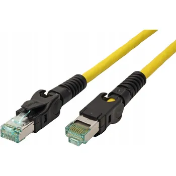 Síťový kabel Patchcord S/FTP Cat6a RJ45 / RJ45 2 m žlutý