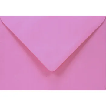 Obálka Ozdobné růžové obálky B6 na pozvánky křtiny, 1 rok, narozeniny 5 kusů