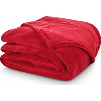 Prostěradlo Přehoz na postel TextilCentrum.cz z mikrovlákna 150 cm x 200 cm červený