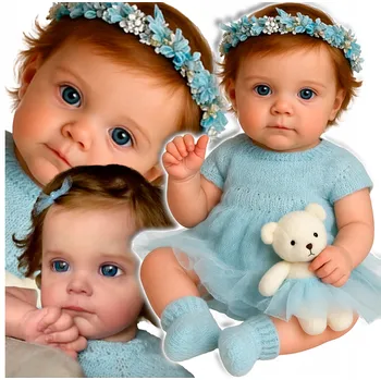 Panenka Panenka reborn jako živá miminko holčička velká 60 cm