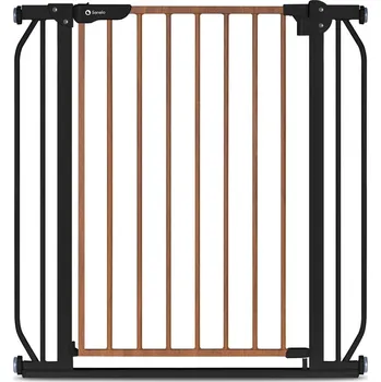 Dětská zábrana LIONELO Bezpečnostní zábrana Truus Slim Black Carbon Natural