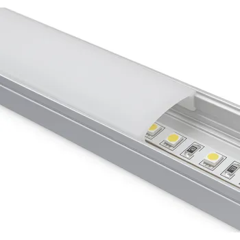 LED lišta Animadomus Krycí lišta na LED profil ANIMA / Mléčná Mléčná 3 m