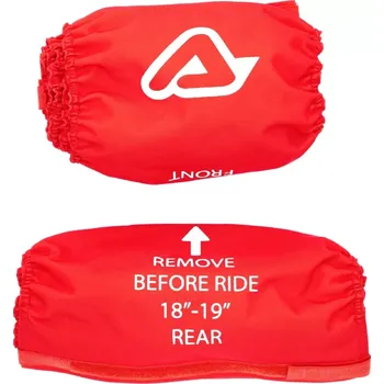 Poklice na kolo Acerbis kryt pneu X-TIRE červená/bílá