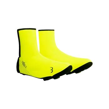 Cyklistické oblečení Návleky na tretry BBB BWS-23 WaterFlex 3.0 neon žluté XXL 47-48