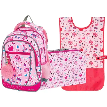 Školní batoh Školní set třídílný Prime Pinky