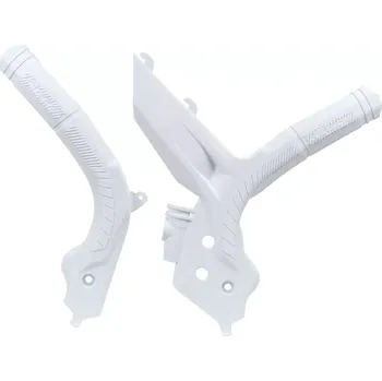 Race Tech kryt rámu RTECH pro KTM SX 19-22, SXF 19-22, EXC 20-23, EXCF 20-23 bílá