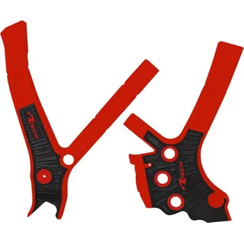 Race Tech Kryt rámu RTECH pro Fantic XX 21-25, XE 21-25, XX 21-25 červená/černá červená/černá
