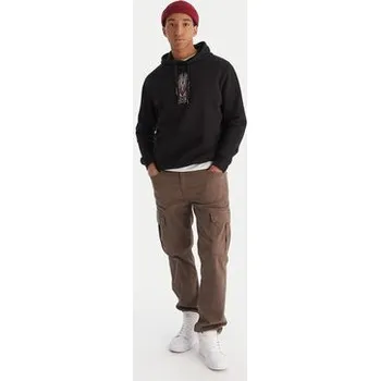 Pánská mikina DC Shoes Mikina Burnt Out EDYSF03253 Černá Regular Fit S