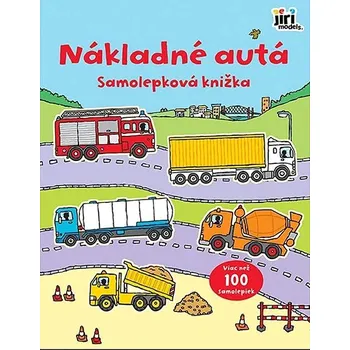 Samolepková knižka Nákladné autá Kniha