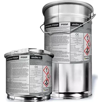 Fasádní barva Weberepox P100P - 21,7 + 8,3 kg 21,7 + 8,3 kg (ks) - množstevní sleva při odběru nad 15 000 Kč