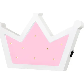 Lampička Noční lampa Polux růžová