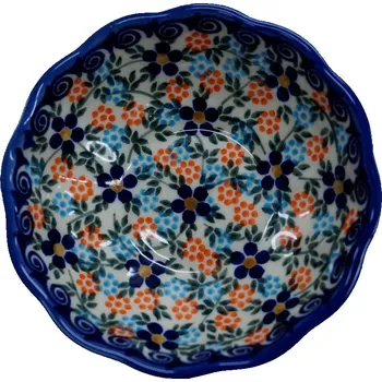 Keramická miska ve tvaru květu Bolesławiec