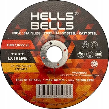 Brusný kotouč Brusný kotouč na ocel 150x7x22,2mm pro úhlovou brusku