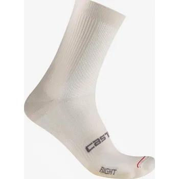 Dámské ponožky CASTELLI Cyklistické ponožky klasické - ESPRESSO 2 W 12 - stříbrná