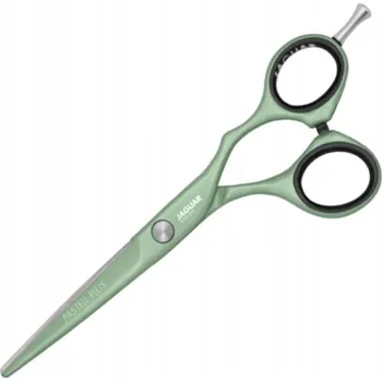 Kadeřnické nůžky Efilační nůžky Jaguar Pastell Plus Crane Matcha
