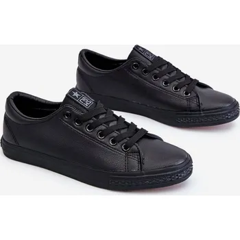 Dámské tenisky Dámské klasické kožené tenisky Misima Barva: Černá, Velikost: 36