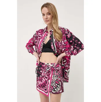 Dámské kraťasy Bavlněné šortky Red Valentino 2R0RFJ106SM růžová 30X, vel. 34