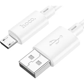 HOCO kabel USB A na Micro USB 2,4A X88 1 m bílý