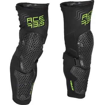 Chránič nohou Acerbis chrániče kolen MTB KORRY černá/žlutá vel. S/M