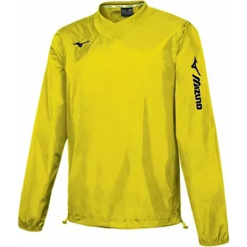 Pánská větrovka Pánská sportovní bunda Mizuno Trad Rain Jacket / Yellow Fluo Velikost: XXL