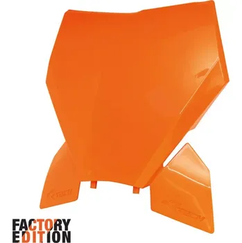 Race Tech číslová tabulka Factory pro KTM SX 23-26, SXF 23-26 oranž