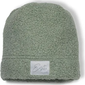 Čepice ESITO | Zimní čepice Teddy fleece double Olive - olivová / 54