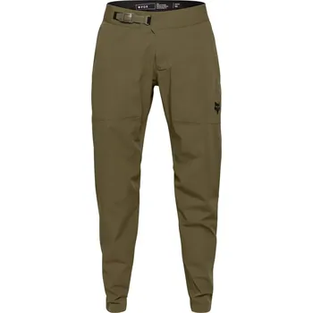 Cyklistické kalhoty Pánské cyklo kalhoty Fox FOX Ranger Water Pant, Olive Green - 36