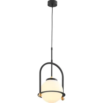 Jupiter 1912 - Lustr na lanku ROSSO 1xE27/15W/230V černá