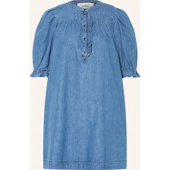 Dámské šaty Ba&Sh Dámské Džínové Šaty Liconi, modrá, 38