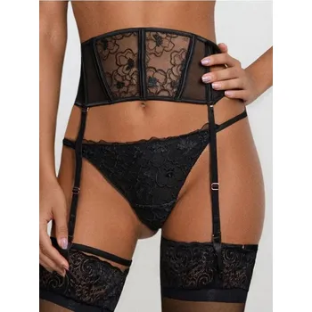 Podvazkový pás Sinsay - Podvazkový pás - černá - 170FX-99X - 170FX-99X-S_M