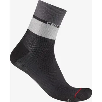 Dámské ponožky CASTELLI Cyklistické ponožky klasické - ELEGANTE 12 - černá S-M