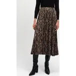 Top Secret midi sukně s hadím vzorem béžovo-hnědá Velikost: 36