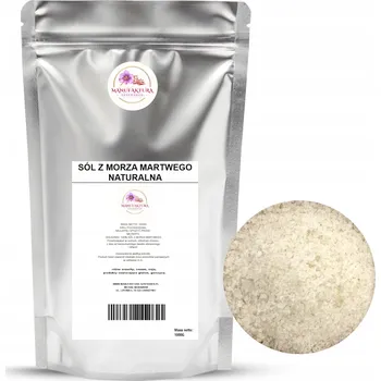 Koupelová sůl Přírodní sůl z Mrtvého moře do koupele pro relaxaci, nečištěná, 1 kg