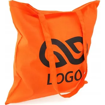 Nákupní taška Látková taška 42 x 37 cm červená