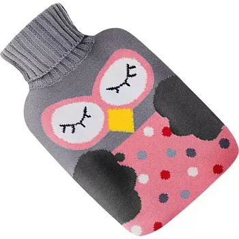 Termofor Láhev na vodu s pleteným potahem 2 l - termofor - Sova