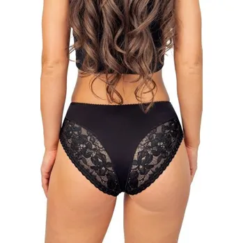 Kalhotky Kalhotky Donna 235 - viskóza Černá 2XL(44)