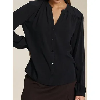 Dámská halenka Sinsay - Košilová halenka - černá - 230FI-99X - 230FI-99X-M