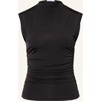 Mrs & Hugs Dámský Žerzejový Top, černá, 42