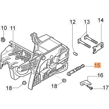 Motorová pila Hadička s olejovým filtrem Oleo-Mac 947, 952, GS520 originál 50072010BR