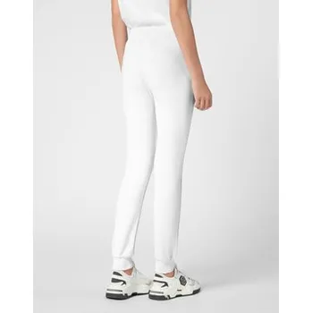 Pánské oblečení PHILIPP PLEIN Joggers kalhoty 9545 Bílá Regular Fit XS