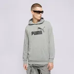 Puma Mikina Ess Big Logo Hoodie Šedá M