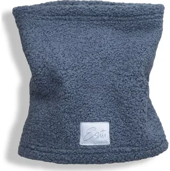 Nákrčník ESITO | Zimní nákrčník Teddy fleece double Denim blue - modrá / 48