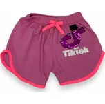 Tik Tok Dívčí kraťasy Tiktok 01 Barva: Fuchsiová, Velikost: 116