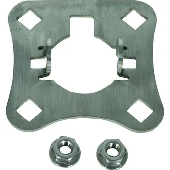 Příslušenství k čerpadlu Připojovací destička nerez pro nosné trubky D 50mm pro připojení až 4 vodičů HVI