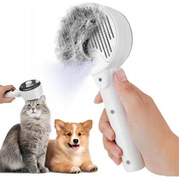 Kosmetika pro psa PARNÍ KARTÁČ PRO KOČKY PSY ZVÍŘATA ANTIBAKTERIÁLNÍ PRO PÉČI O SRST