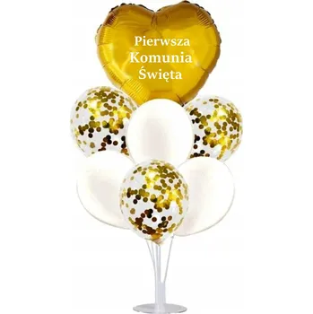 Balónek SADA BALÓNKŮ K PŘIJÍMÁNÍ + STOJAN SVATÉ PŘIJÍMÁNÍ BALÓNKY