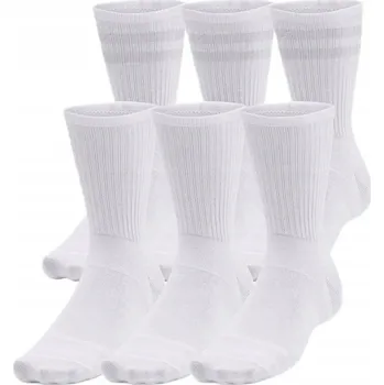 Pánské ponožky Kotníkové Ponožky Under Armour velikost 31-34 bílé
