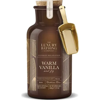 The Luxury Bathing Company Krystaly do koupele v lahvi ( Vanilka ) 600 g