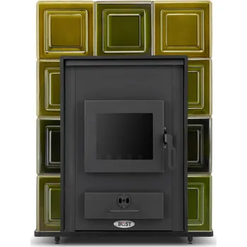 Krbová kamna Kachlový krb SEVILLA s vodním pláštěm o výkonu 15 kW